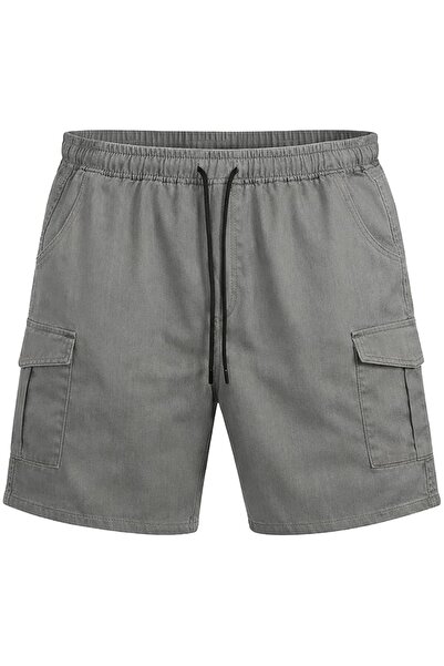 tambattal Τζιν σορτς Lycra σε μεγάλο μέγεθος με τσέπες Cargo - Άνετη εφαρμογή
