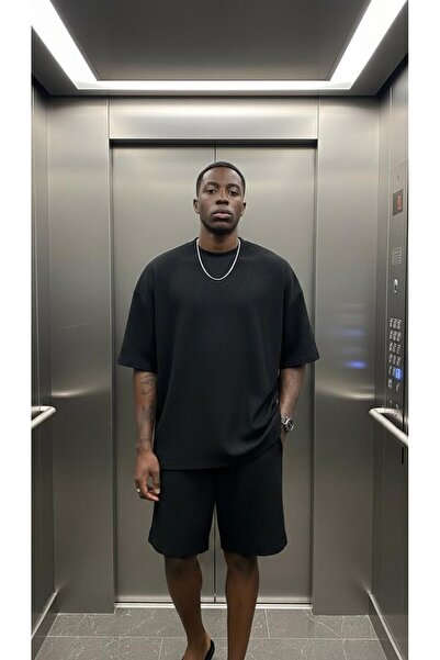 DM DOLCE MORE Σετ μπλουζάκι και σορτς Ottoman Flexible Lycra oversized 1KH1