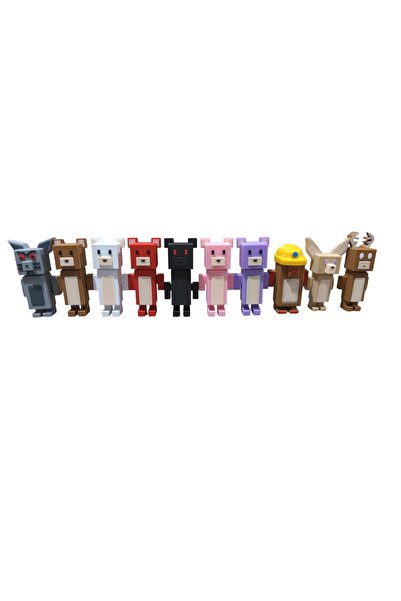 Store 10 Adet Karakter ( Super Bear Adventure Oyun Karakterleri )