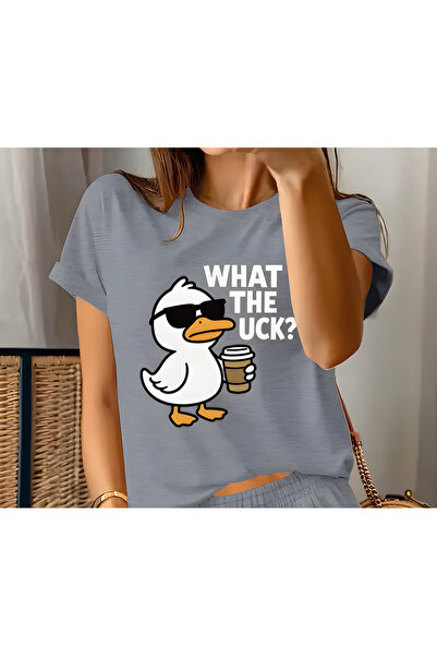 ALEYZA MODA Υπερμεγέθη T-Shirt με Κέντημα, Βαμβακερό, Άνετη Γραμμή για Καθημε...