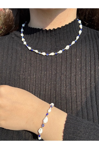 Roha Aura Blue Nazar Set