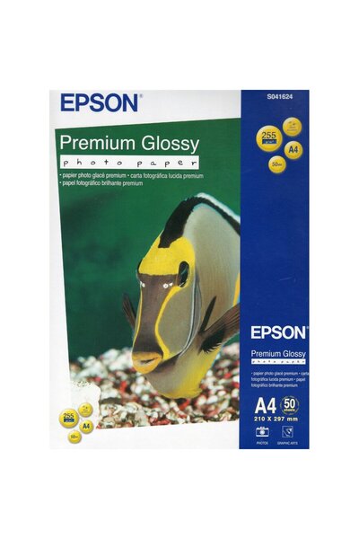 EPSON Premium glossy photo paper C13S041624, 50 sheets