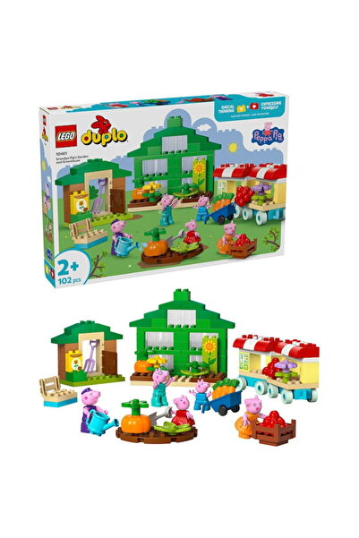 LEGO Jucarie LEGO® DUPLO® Peppa Pig, Gradina si sera Bunicului Purcelus 10461...