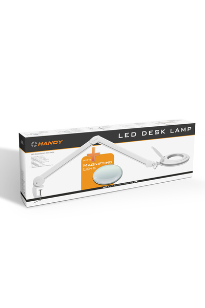 Handy Λάμπα LED με μεγεθυντικό φακό 5 ιντσών (130 χιλιοστά), 3 διόπτρες, 45 L...