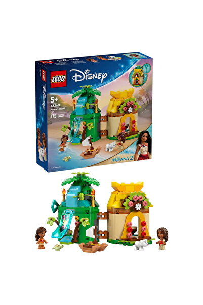 LEGO В® Disney Princessв„ў - pe insula Moanei 43260, 175 piese