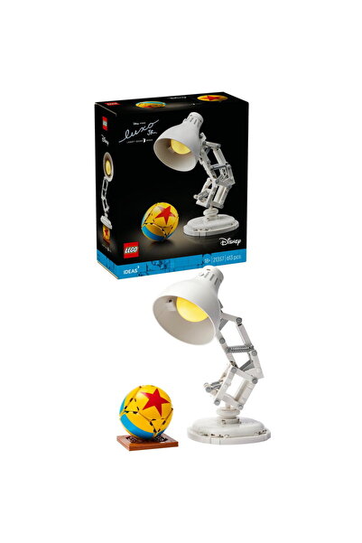 LEGO Ideas - Disney Pixar Luxo Jr. 21357, 613 piese, Multicolor