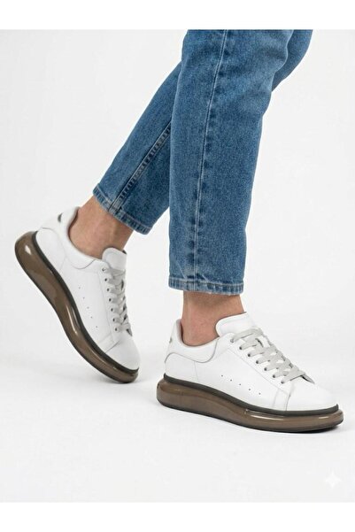 Lütfi Men's Genuine Leather Balloon Sole Casual Shoes