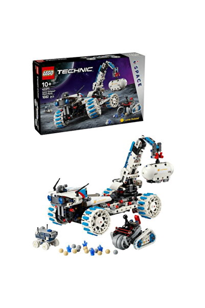 LEGO Jucarie LEGO® Technic, Vehicul spatial Rover Lunar Outpost™ 42211, 1082 ...