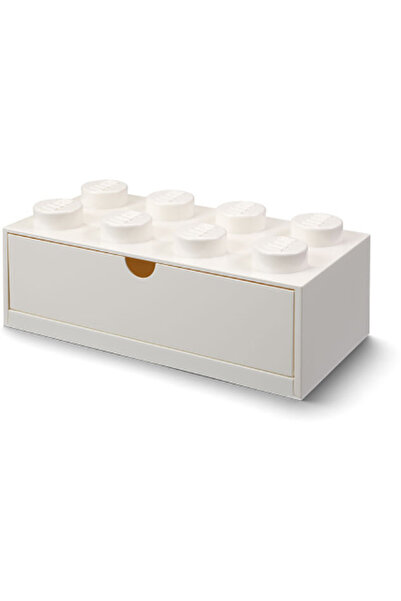 LEGO Sertar de birou 2x4 alb