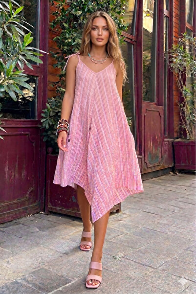 Pasaklı Giyim Γυναικεία αυθεντική ολόσωμη φόρμα σε ροζ αποχρωματισμένο σχέδιο...