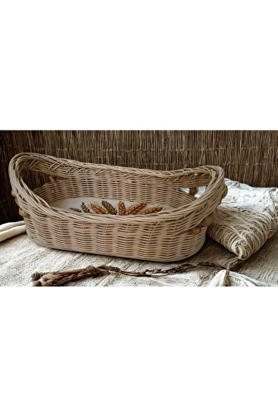 agenagrp RATTAN EKMEKLİK - EL YAPIMI