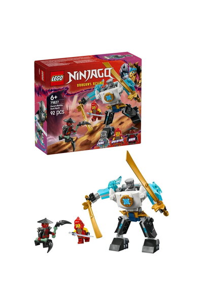 LEGO В® Ninjagoв„ў - Costumul robot de lupta al lui Zane 71827, 92 piese