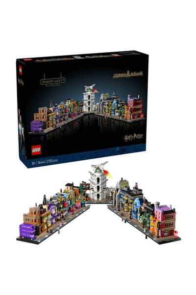 LEGO ® Harry Potter TM - Magazine vrajitoresti pe Aleea Diagon 76444, 2750 piese