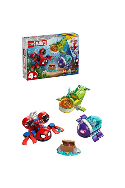 LEGO ® Spidey - Spidey: Vehicule subacvatice 11207, 154 piese