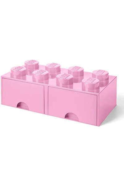 LEGO Cutie depozitare 2x4 cu sertare, roz (40061738)