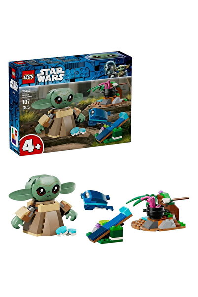 LEGO ® Star Wars TM - Casa lui Grogu 75443, 107 piese