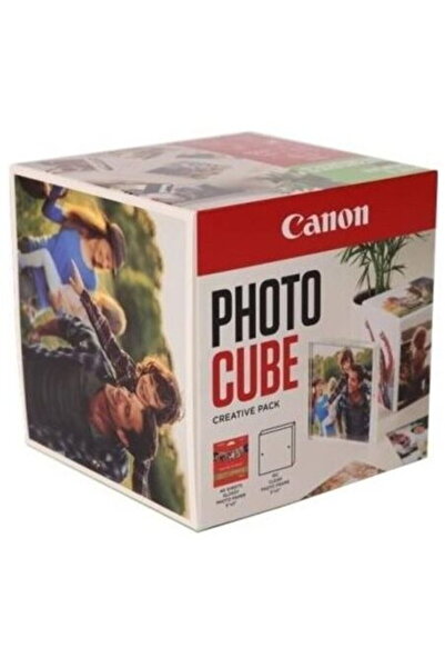 Canon Hartie foto Photo Cube PP-201, 13x13 CM, 40 coli, 1 x rama foto, Creati...