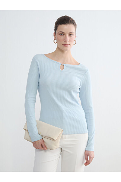 LC Waikiki YK PLUS LCW EVERYDAY Γυναικείο κορμάκι με λαιμόκοψη ποδηλάτου