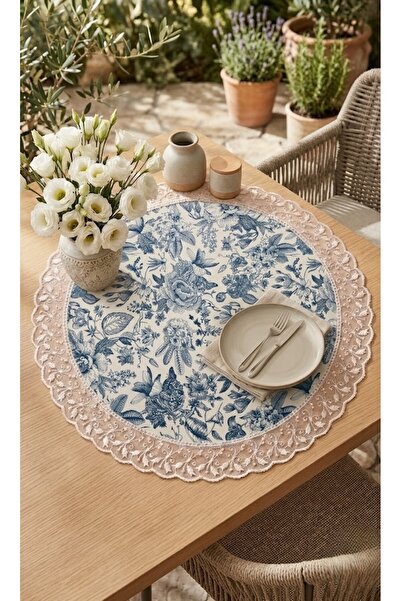 Rona Home Υδατοαπωθητικό ύφασμα στρογγυλό πατάκι διαμέτρου 60 εκ.