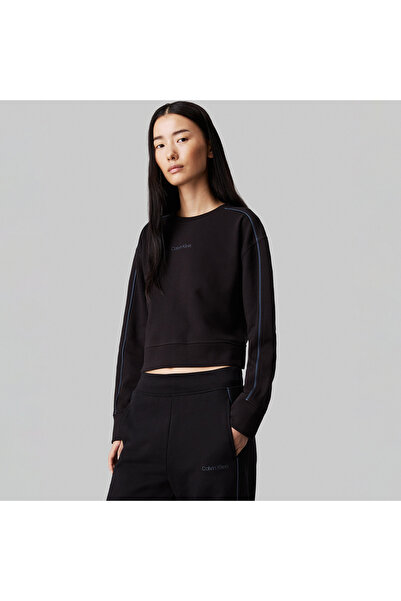 Calvin Klein Kadın Siyah Pijama Üstü