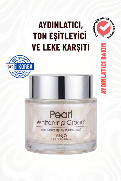 ANJO PROFESSIONAL İnci Özlü Aydınlatıcı, Ton Eşitleyici ve Leke Karşıtı Yüz &...