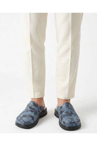 BLUMSABOTERLİK Γνήσιο δέρμα Ανδρικές Παντόφλες Sabo Full Orthopedic and Anato...