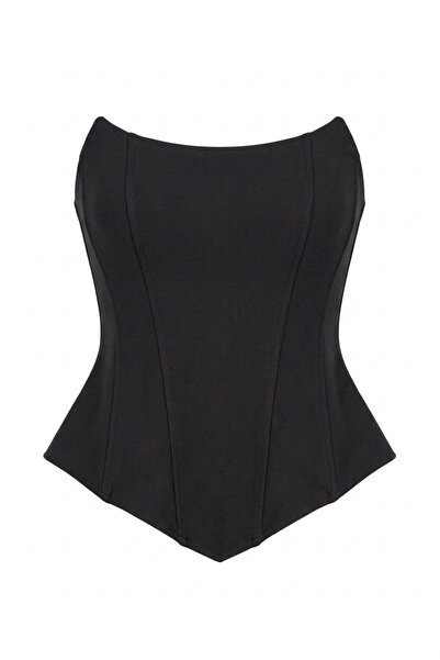 HAZELANNA Μαύρος κορσές