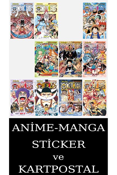 Gerekli Şeyler Yayıncılık One Piece 48-49-51-53-54-55-56-57-58-59 Manga Seti ...
