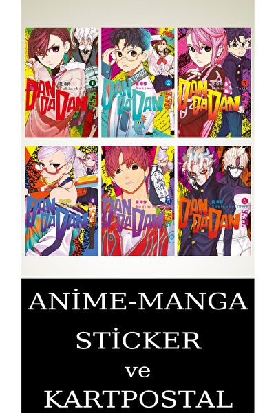 Gerekli Şeyler Yayıncılık Dandadan 1-2-3-4-5-6 Manga Seti (6 KİTAP) / Anime-M...