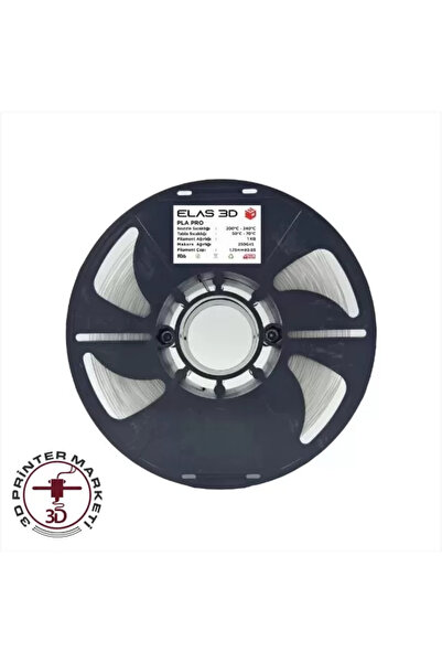 ELAS3D ELAS ŞEFFAF PLA PRO FİLAMENT 1.75MM 1KG