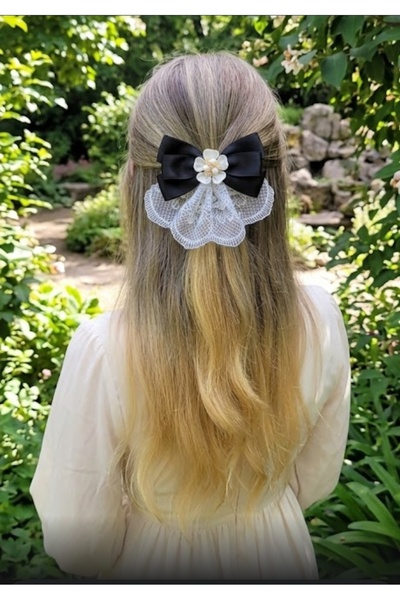 LO ADORO ΛΕΟΠΑΡ Αξεσουάρ Μαλλιών με Λεπτομέρεια Λουλουδιών από Γκουπέρ, Κορδέ...