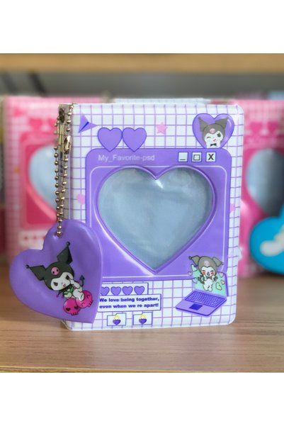 Lilaryum Binder kpop PCfotokart sleve holder kawaii (2 fotokart hediye)