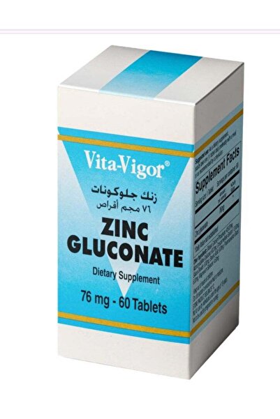 Delta Vita-Vigor Zinc Gluconate 76 Mg 60 Tablet
