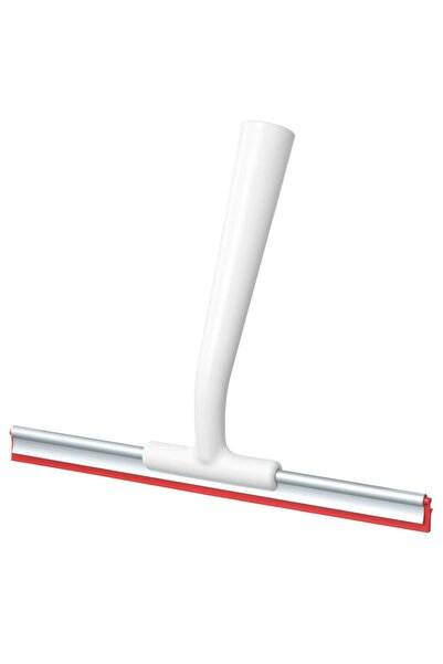 IKEA Araç Cam Silici Plastik Genişlik 25 cm Camsil Tezgah Üstü Saplı Çekçek Beyaz Cam Silme Aparatı