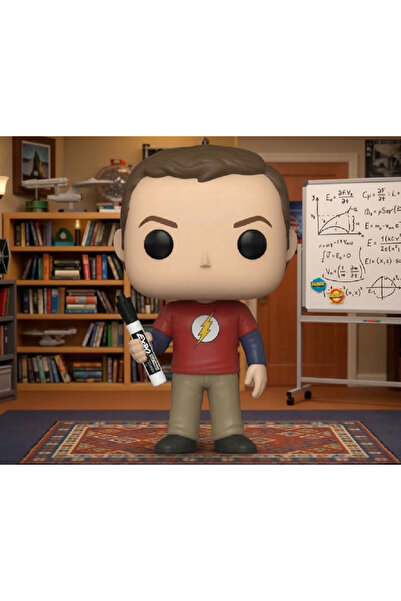 FreshWolf #1338 3D Baskı The Big Bang Theory Sheldon Lee Cooper Mini Pop Figür