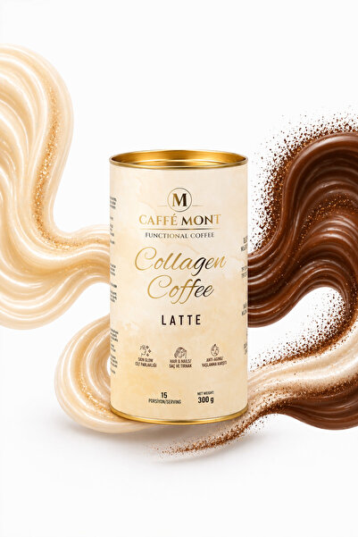 CAFFEMONT COLLAGEN COFFEE LATTE - 20 SERVIS - 300 GR