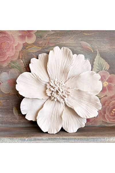 Pol & Art Boyanabilir Polyester Çiçek 21*21 cm