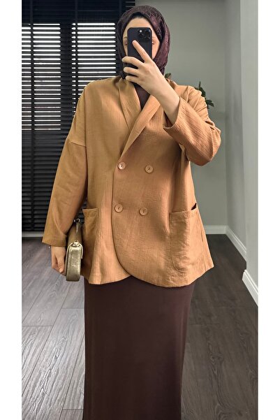 NOVEN Double-Breasted collar jacket