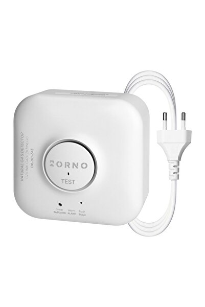 Orno Έξυπνος Ανιχνευτής Αερίου Μεθανίου OR-DC-643, Wi-Fi Tuya, Bluetooth, Ηχη...