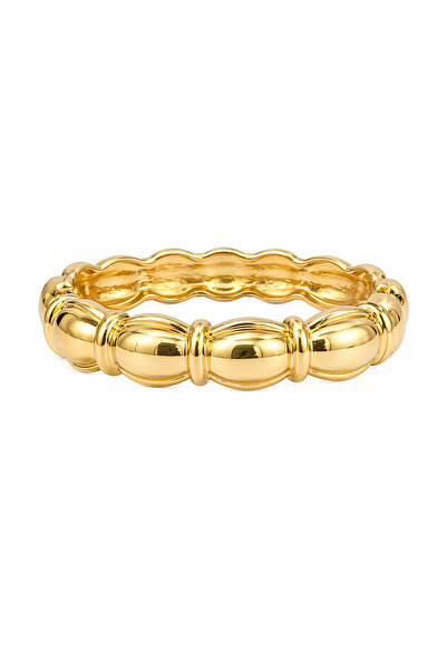 Selay Accessory Gold Top Detaylı Bileklik – Kelepçe Şık Kadın Bileklik