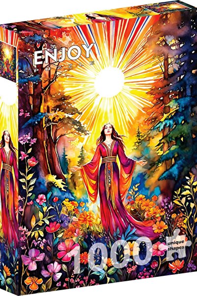 Enjoy Puzzle 1000 Pieces Enjoy Jigsaw Puzzle - The Goddess in Spring (Enjoy-2...