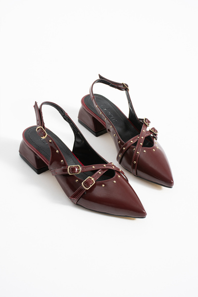 MUFUMA Trop Detailed Women's Low Heel Shoes 00268