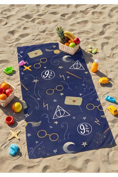 ministok Ψηφιακά τυπωμένη παιδική πετσέτα θαλάσσης Χάρι Πότερ