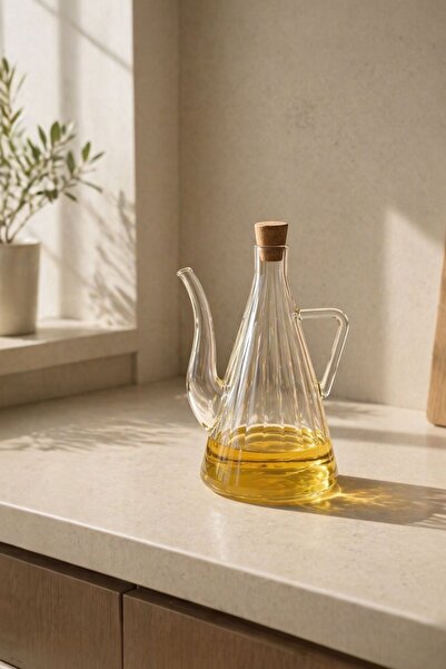 GLAMZE Çizgili Model İbrik Yağdanlık 750 ml