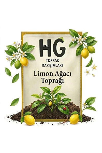 Hastürk Gübre Limon Ağacı Toprağı - Özel Organik Karışım 10 Lt