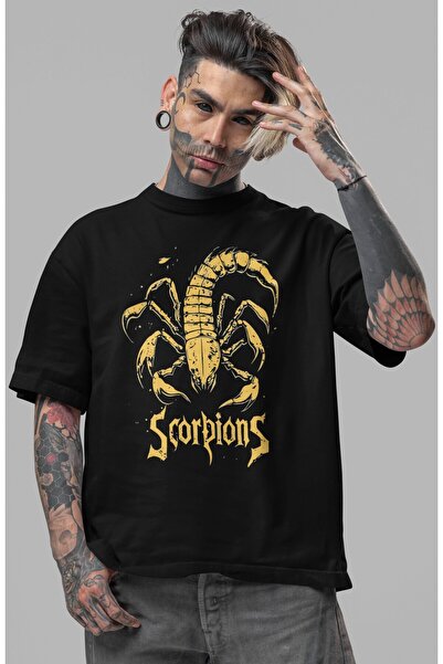 SEVBANO Scorpions rok metal muzički bend unisex majica prethodno otisnuta