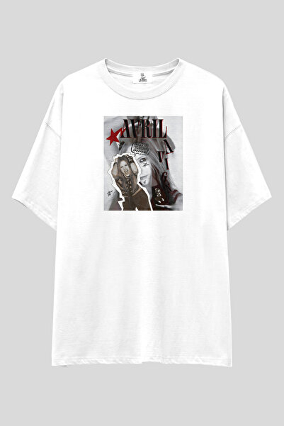 UmbraWear Avril Lavigne majica | Unisex 100% pamuk pop punk rock Y2K štampana...