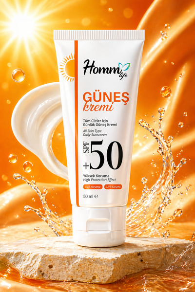 Homm Bitkisel Türkiye HOMM LIFE GÜNEŞ KREMİ 50 SPF
