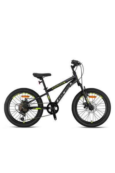 Kron MAGNUM - 20" - MTB - 11' - 7 Vites - M.Disc - Mat Siyah-Gri/Yeşil