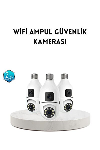Kanonik Education Ampul Tipi Wifi Kamera 2mp Lensli Full Hd Görüntü Ve Akıllı...